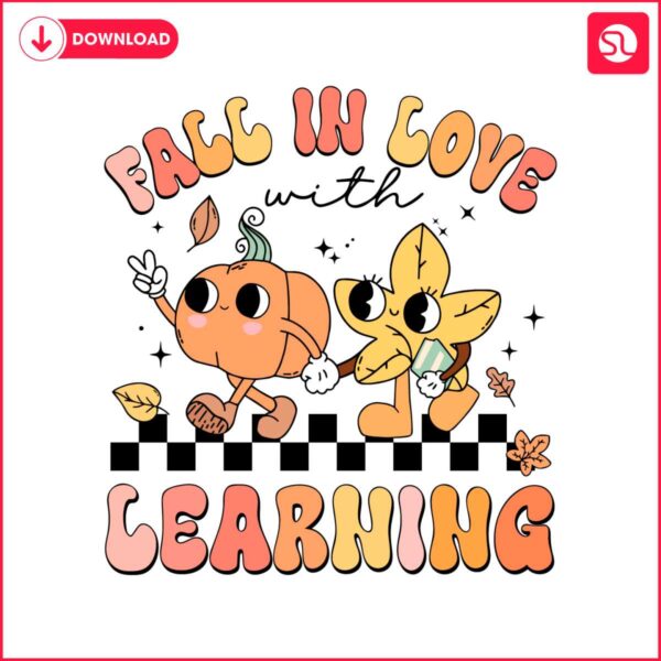 groovy-teacher-fall-in-love-with-learning-svg