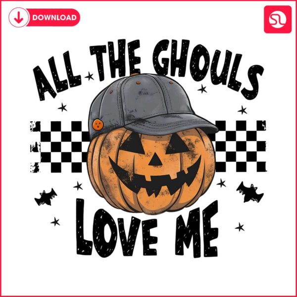 checkered-all-the-ghouls-love-me-png