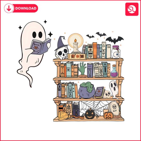 ghost-book-reader-halloween-library-png