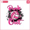 volleyball-pink-out-breast-cancer-svg