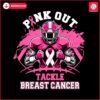 breast-cancer-football-pink-out-svg