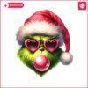 christmas-grinch-blowing-up-bubble-merry-grinchmas-png