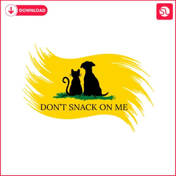 dont-snack-on-me-funny-cat-and-dog-silhouette-pet-lovers-svg