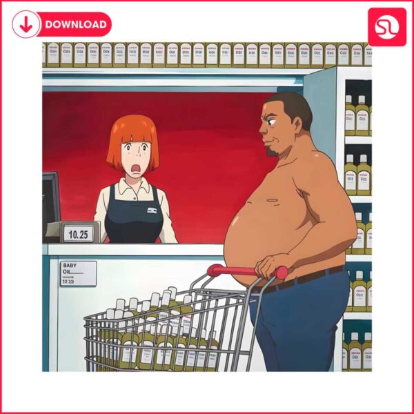 diddys-baby-oil-shopping-funny-meme-manga-style-png