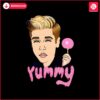 justin-bieber-yummi-pink-lollipop-png