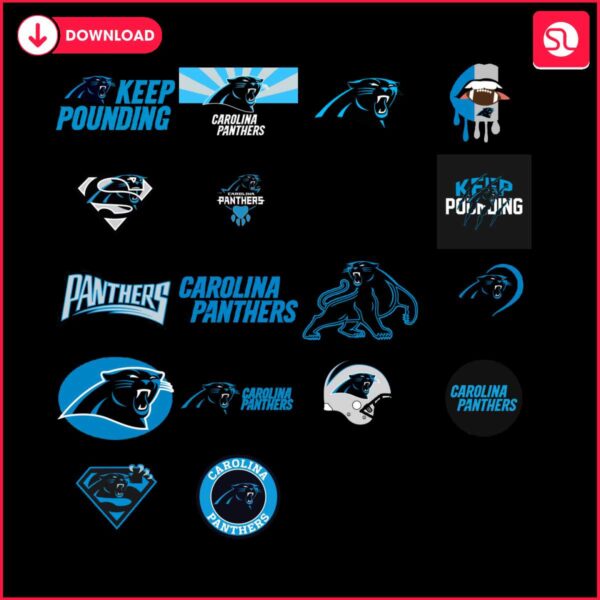 carolina-panthers-logo-svg-bundle-files