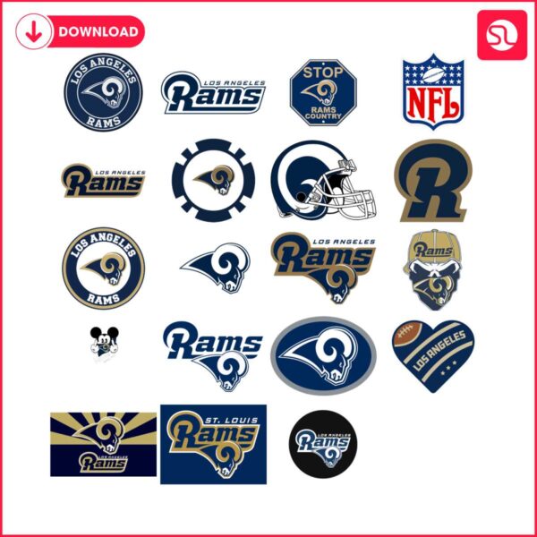 los-angeles-rams-logo-svg-bundle-files