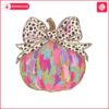 colorful-leopard-coquette-gold-glitter-pumpkin-png