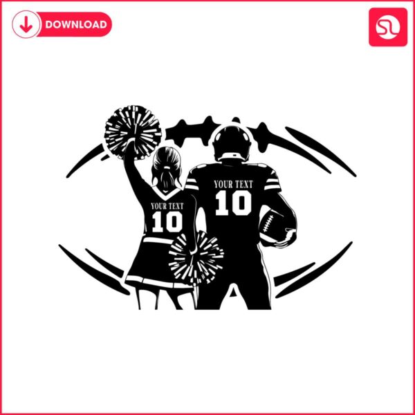 custom-cheerleader-and-football-player-svg