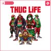 thug-life-christmas-movie-characters-santa-claus-friends-png