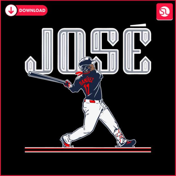 jose-ramirez-slugger-swing-svg