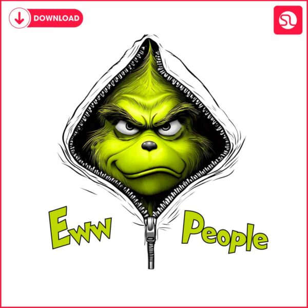 funny-ew-people-christmas-grinch-zipper-png