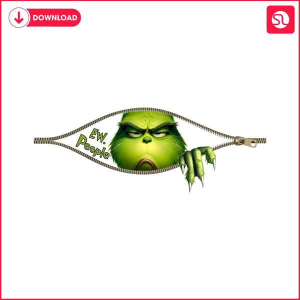 eww-people-christmas-movie-funny-grinch-zipper-png