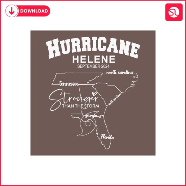 vintage-hurricane-helene-2024-southeast-stronger-than-the-storm-svg