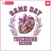 glitter-football-coquette-gameday-touchdown-season-png