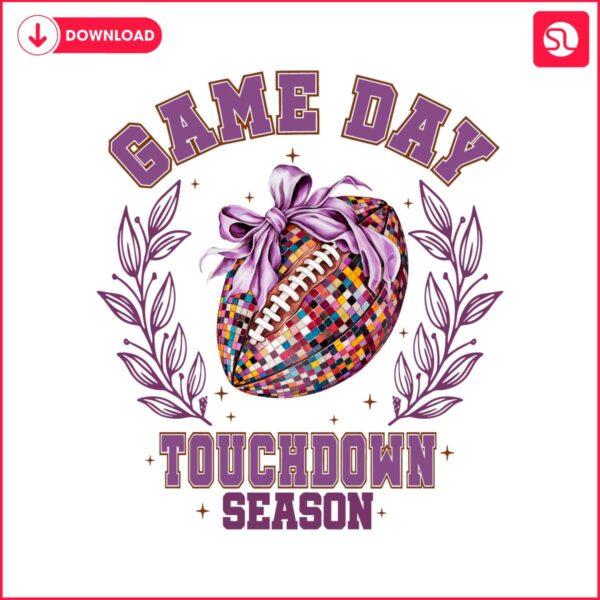 glitter-football-coquette-gameday-touchdown-season-png