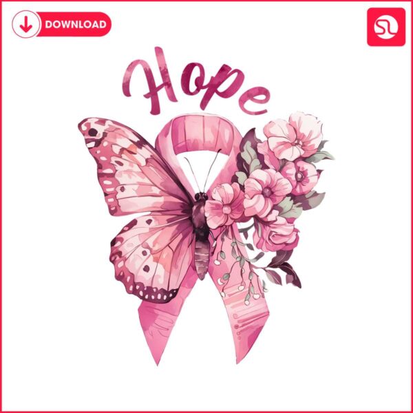 retro-floral-hope-breast-cancer-awareness-pink-ribbon-butterfly-png