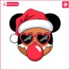 christmas-disney-gingerbread-mickey-mouse-blowing-bubble-svg