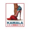 kamala-harris-2024-president-high-heel-red-maga-hat-png