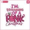 retro-im-dreaming-of-a-pink-christmas-png-sublimation