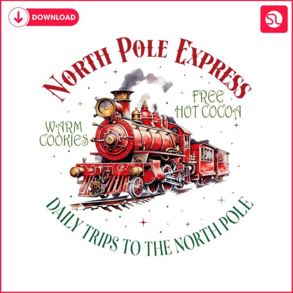 north-pole-express-daily-trips-to-the-north-pole-retro-vintage-christmas-png