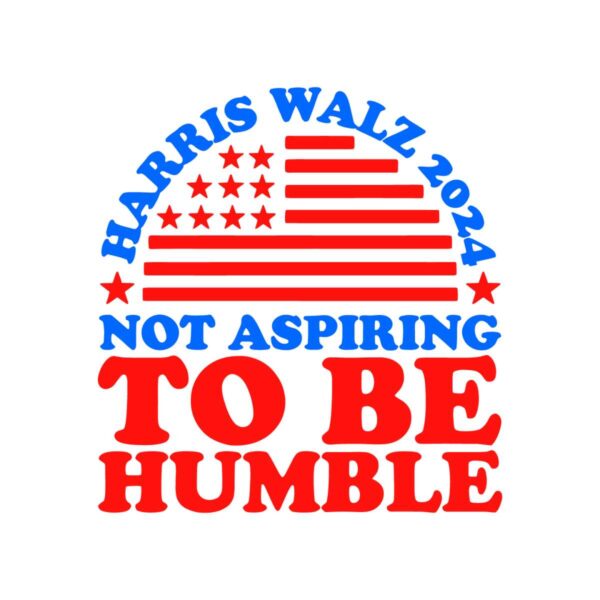 not-aspiring-to-be-humble-harris-walz-retro-american-flag-svg