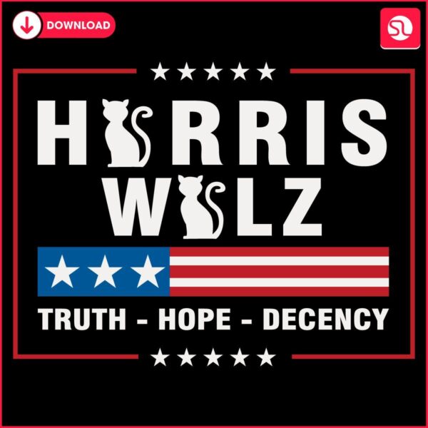 Discover Harris Walzs Decency in Truth with Lady Cat SVG