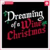 Retro Wine Christmas SVG Delight