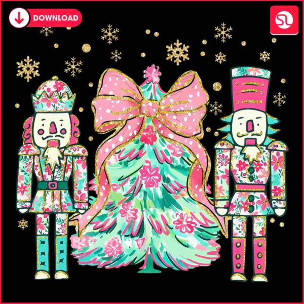 Sparkling Christmas Tree Nutcracker SVG