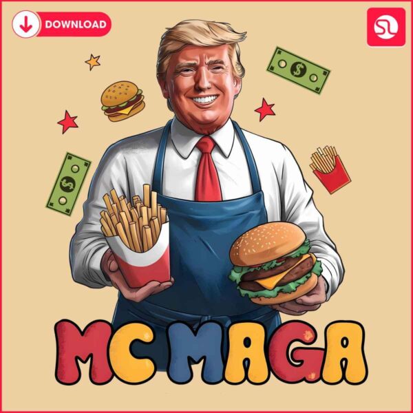 Crafting MAGA Trump Fries with SVG