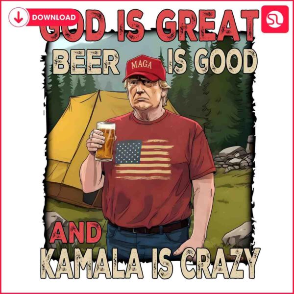 Divine Brews Kamalas Comedy Trump PNG