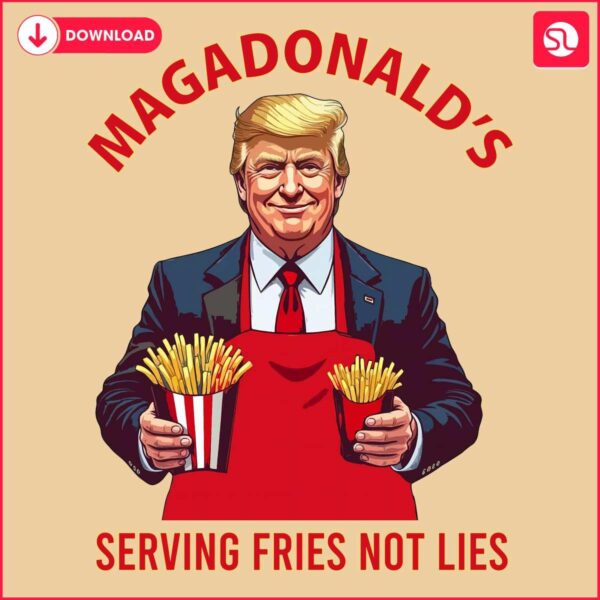 Trumpthemed Fries at Magadonalds No Lies Just SVGs.