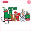 Santa Hat Christmas Elf SVG for Future Nurses