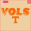 Vibrant Tennessee Vols Football SVG in Dark Mode