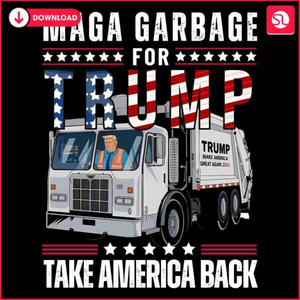 Revive America with MAGA Garbage PNG