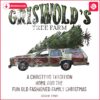 Vintage Christmas Vacation Movie Griswolds Tree Farm PNG