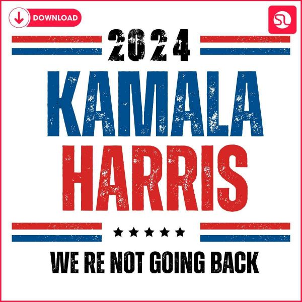 2024 Kamala Harris American Progress SVG