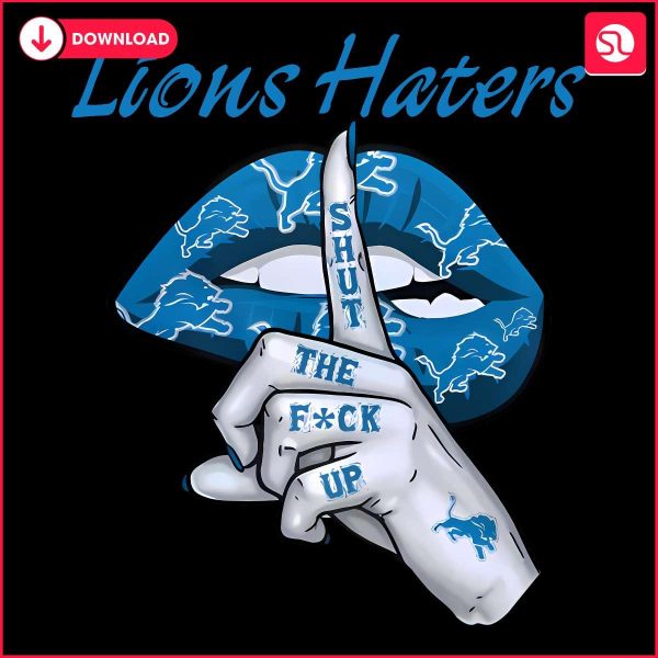 Silence Detroit Lions Haters with SVG