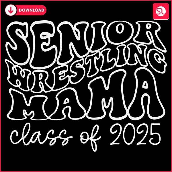 Vintage Wrestling Mom Senior SVG