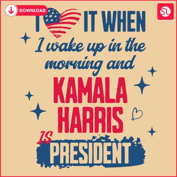 Morning Surprise Kamala Harris SVG Presidency