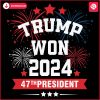 Trump 2024 Victory Celebration Fireworks PNG