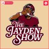 The Jayden Show Jayden Daniels Football Player SVG