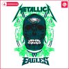 Metallica Football Logo with Skull Eagles SVG