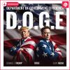 Boost American Greatness with Trump and Musk Doge PNG