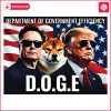 Optimizing Government Efficiency with Trump Musk Doge PNG