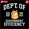 Retro Doge 2024 SVG for Govt Efficiency Fans