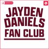 Retro SVG for Jayden Daniels Enthusiasts