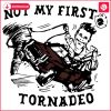 Glen Powell 2024 Twisters Movie SVG Not My First Tornado