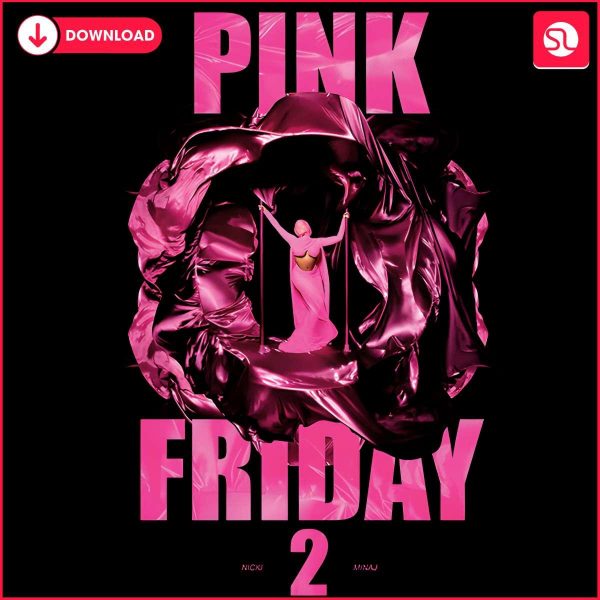 Nicki Minaj Pink Friday 2 Alternate Cover PNG