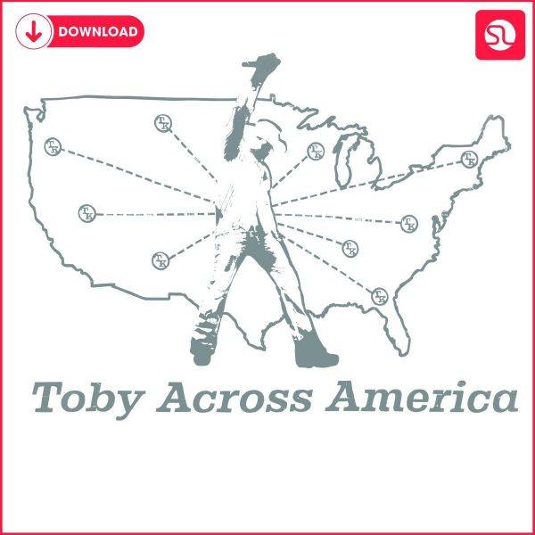 Toby Keiths American Journey Country Tour SVG